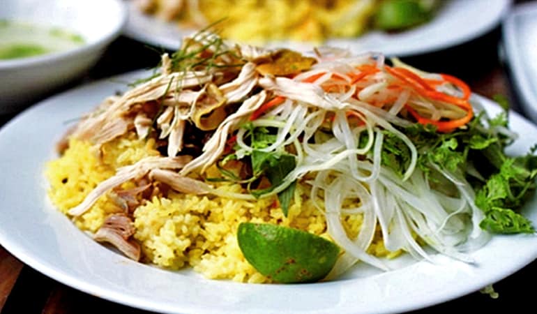 Hoi An Street food - chicken rice