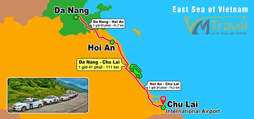 map chu lai airport
